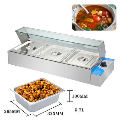 Équipement de restauration Bouffet électrique chauffe-manger de 2 kg de capacité et 220V de tension