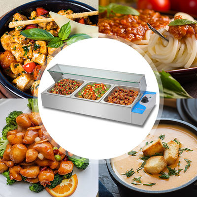 Équipement de restauration Bouffet électrique chauffe-manger de 2 kg de capacité et 220V de tension