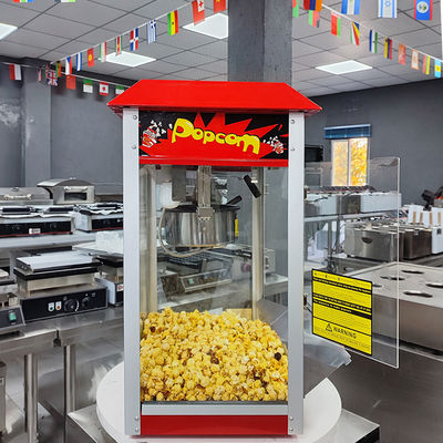 Machine à popcorn commerciale industrielle pour cinéma NO Matériau en aluminium contrôlé par application