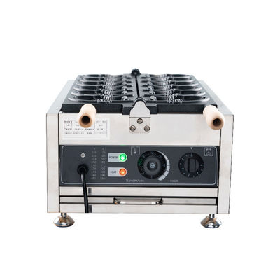 Pâtisserie de poisson coréenne, fabricant de gaufres Taiyaki électrique, avec 18 kg d'acier inoxydable