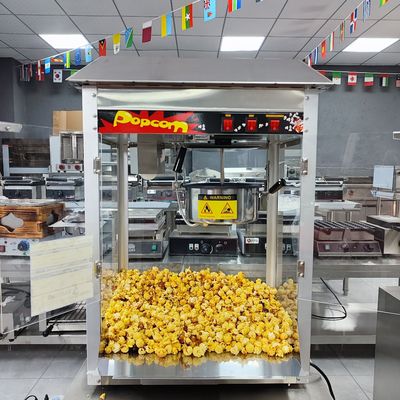 220-240V/50-60Hz machine à popcorn à caramel commercial avec capacité de fusion du beurre