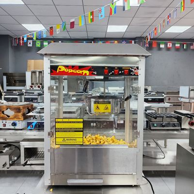 220-240V/50-60Hz machine à popcorn à caramel commercial avec capacité de fusion du beurre