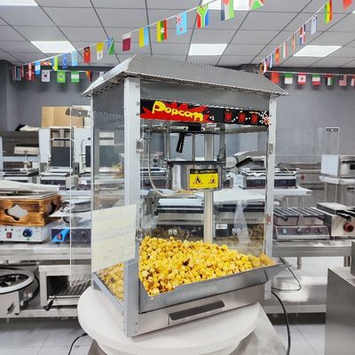 220-240V/50-60Hz machine à popcorn à caramel commercial avec capacité de fusion du beurre