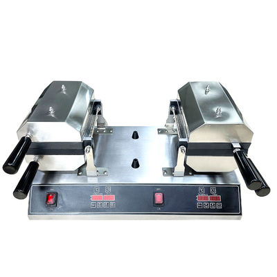 Double machine à glaces à la bouche ouverte en forme de poisson et chronomètre 0-10 minutes