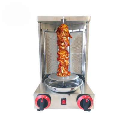 2 en 1 machine à gâteaux automatique à rotation pour le gaz liquéfié 2800Pa 37x37.5x53.5cm