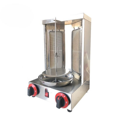 2 en 1 machine à gâteaux automatique à rotation pour le gaz liquéfié 2800Pa 37x37.5x53.5cm