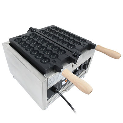 Machine électrique de takoyaki boules de cuisson de gaufre avec plage de température 50-300C