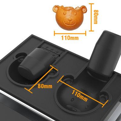 400*300*200mm machine à gaufres électrique pour les sancks bouche ouverte forme d'ours crème glacée taiyaki
