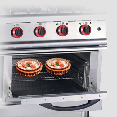 Range de cuisson multifonctionnel de la série 700 4 brûleur Cuisinière à gaz avec four