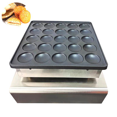 25 trous électrique non collant Mini Waffle Maker pour délicieux crêpes et muffins