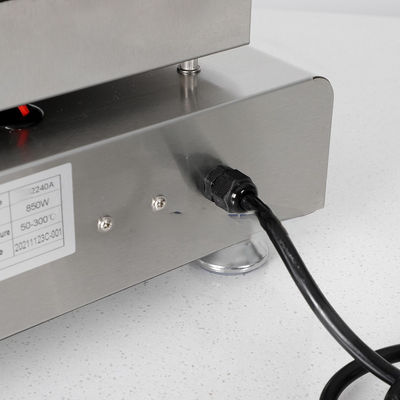 201 Fabricant de gaufres en acier inoxydable pour les machines commerciales de poffertjes et de taiyaki