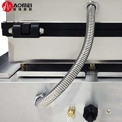 6 en 1 Commercial électrique bâton Waflera Boulanger ustensiles de cuisine Snack Hot Dog Waffle Machine 7,5 KG