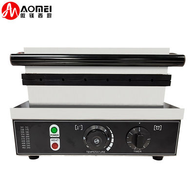 6 en 1 Commercial électrique bâton Waflera Boulanger ustensiles de cuisine Snack Hot Dog Waffle Machine 7,5 KG