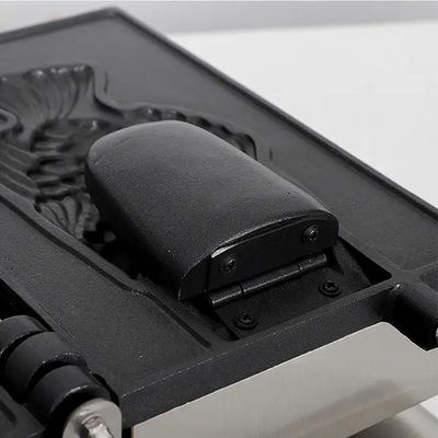 Fabricant de gaufres Taiyaki de 1400W Machine électrique de fabrication de glaces en forme de poisson