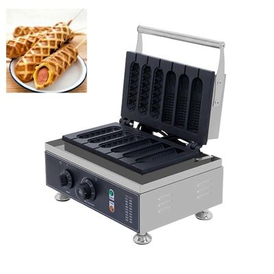 Machine de fabrication de waffles pour chiens de maïs pour chiens de maïs AM-216 à grande capacité
