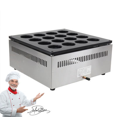Restaurant Red Bean Cake Maker Machine à griller au gaz avec des performances de haute productivité