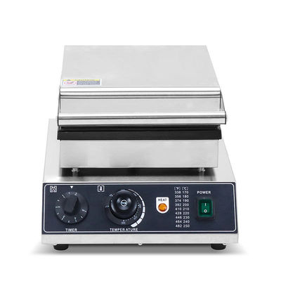 TCG-804W Fabricants de gaufres en forme d'arbre 4 pièces Machine à gaufres Lolly Stick Waffle Coating antiadhésif