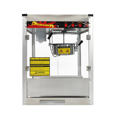 Machine électrique de fabrication de popcorn de grande capacité pour le cinéma et les centres commerciaux à domicile