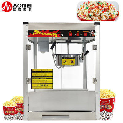 Machine électrique de fabrication de popcorn de grande capacité pour le cinéma et les centres commerciaux à domicile
