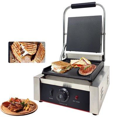 Panini Press Grill Sandwich Maker Grill à contact plein à plat 220v/110v sans moisissure privée