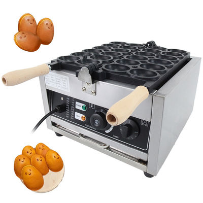 Machine à gaufres non collante électrique commerciale 12pcs Coréenne Aubergiste pour la maison