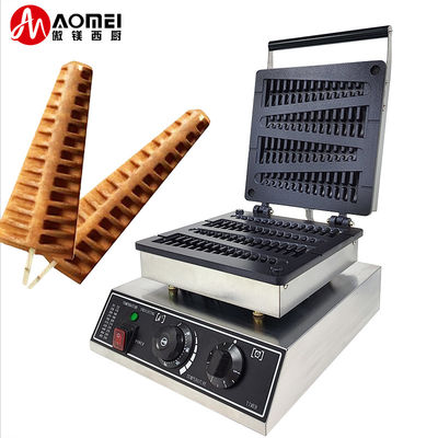 Longue durée de vie Waffle sur un bâton machine en forme d'arbre pour la fabrication de collations en plein air