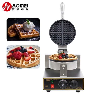 AM-206 Fabricant de gaufres carrées non collant Machine à gaufres durable pour les gaufres Homeycomb