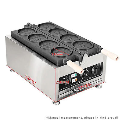Fabricant de gaufres électriques commerciaux à haute productivité pour les machines à manger et à utiliser facilement