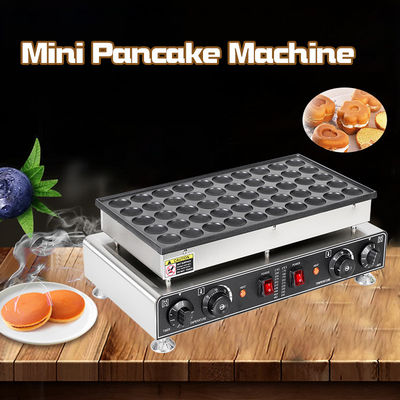 50 pièces électrique non-adhésif machine à gaufres Taiyaki avec commerciaux Poffertjes Plate