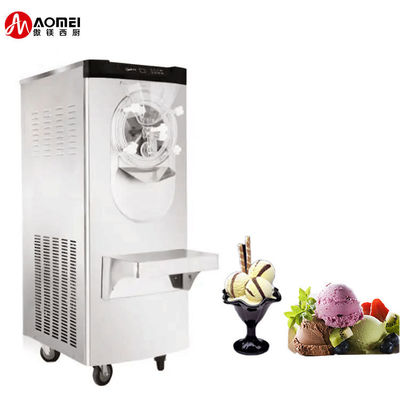 30-36L/H machine à glaçons en acier inoxydable glacière dure fabricant de crème glacée congélateur à lots verticaux