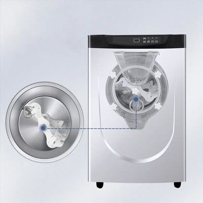 1.25HP Compresseur 10-14L/H Sortie Grand cylindre Fabricant de crème glacée dure pour le commerce
