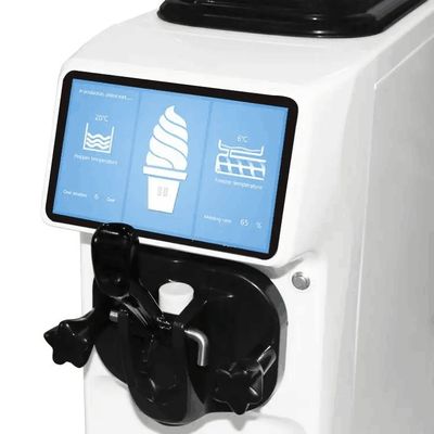 Machine à glaces douces en acier inoxydable pour les applications de restauration commerciale