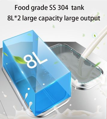Machine à glaces à 3 saveurs à service doux avec une capacité de 36 à 42 litres par heure