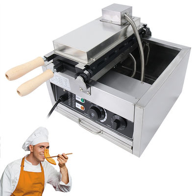 Machine à gaufres à bananes d'hôtel Fabricant de gaufres à bulles en acier inoxydable antiadhésif 11,25 kg