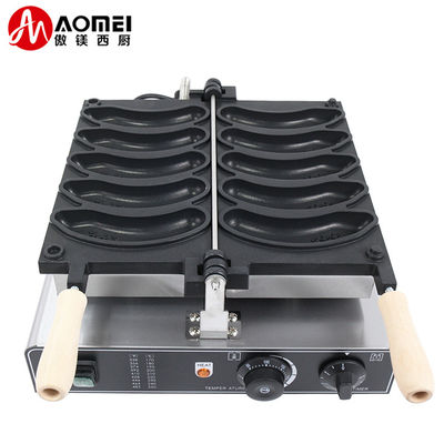 510x400x190mm Machine à faire des gaufres en forme de banane Modèle 2023 Capacité 5 pièces