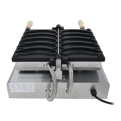 10Machine électrique à gaufres de 0,4 kg pour cuire des gaufres en forme de banane