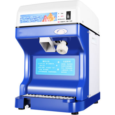 Machine de concassage de glace électrique à usage commercial semi-automatique avec matériau plastique ABS