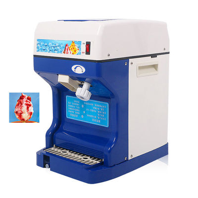 Machine de concassage de glace électrique à usage commercial semi-automatique avec matériau plastique ABS