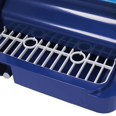 Machine de concassage de glace électrique à usage commercial semi-automatique avec matériau plastique ABS