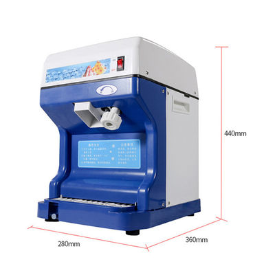 Machine électrique de broyage de glace Broyeurs de glace Barbeuses à lames en acier inoxydable 304