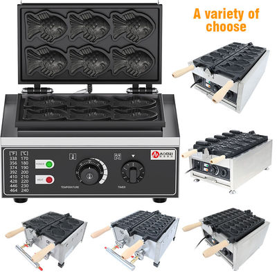Machine à faire des gaufres en forme de poisson 220V pour les amateurs de collations
