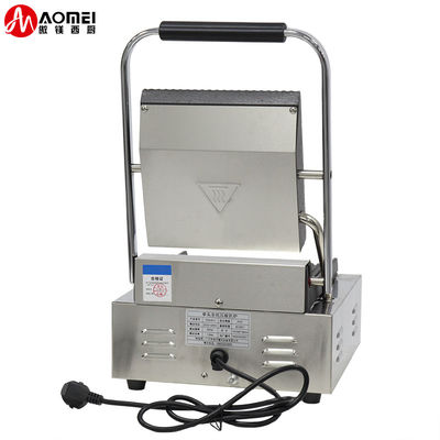 Grill à contact commercial pour la maison ou le restaurant Panini machine à faire des sandwichs 220V
