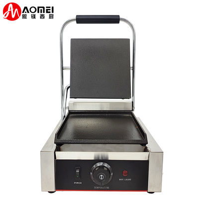 Grille électrique Panini Grill Sandwich Maker Grilleuse à contact 1800W Facile à nettoyer