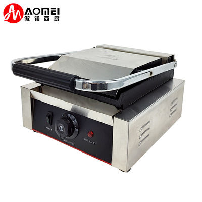 Grille électrique Panini Grill Sandwich Maker Grilleuse à contact 1800W Facile à nettoyer