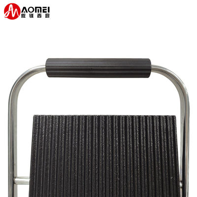 Grill électrique commercial Portable Panini Sandwich Grille de contact 305*340*190mm 10,8kg