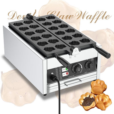 3000W machine à cuire des muffins à patte d'ours avec une forme de patte de chat Voltage 220v Waffle de dessin animé