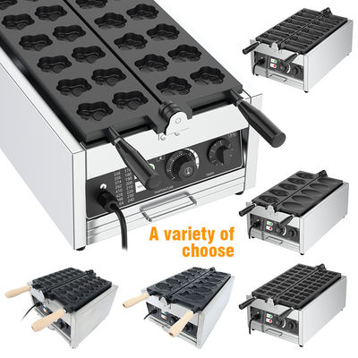 3000W machine à cuire des muffins à patte d'ours avec une forme de patte de chat Voltage 220v Waffle de dessin animé