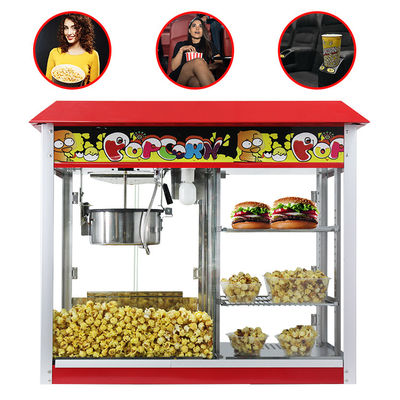 Machine automatique à popcorn avec affichage de chauffage alimentaire et taille du pot intérieur Dia190*H60mm