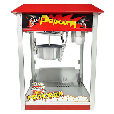 Machine à popcorn industrielle rouge pour cinéma électrique