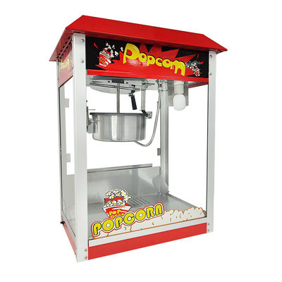 Machine à popcorn industrielle rouge pour cinéma électrique